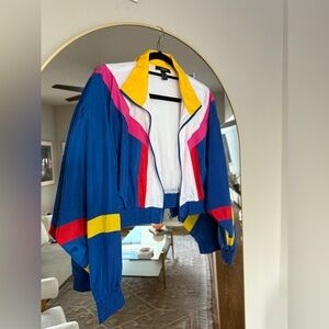 Forever 21 Multicolor Bomber Jacket